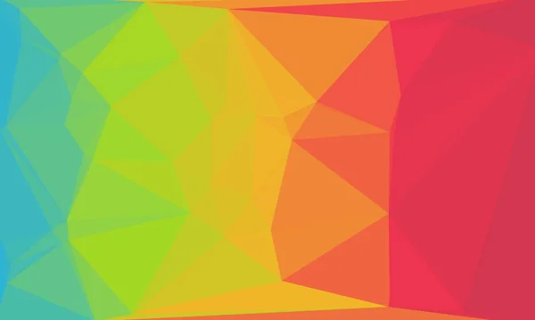 Fondo colorido con textura poligonal abstracta - foto de stock
