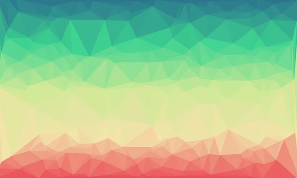 Creative prismatic background with polygonal pattern — Stock Photo