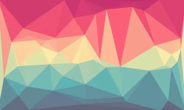 Fondo geométrico colorido con diseño de mosaico - foto de stock
