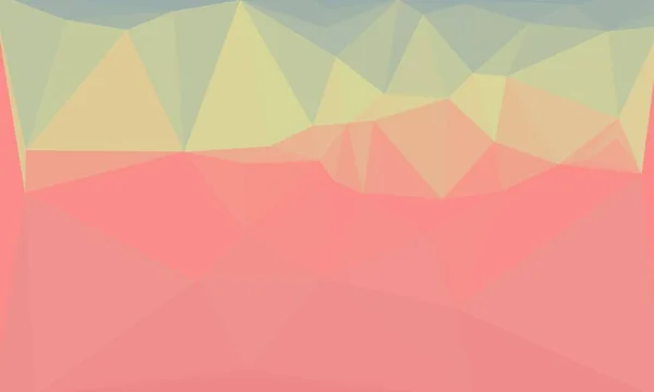 Kreativer prismatischer Hintergrund mit rosa und gelben Mustern — Stockfoto