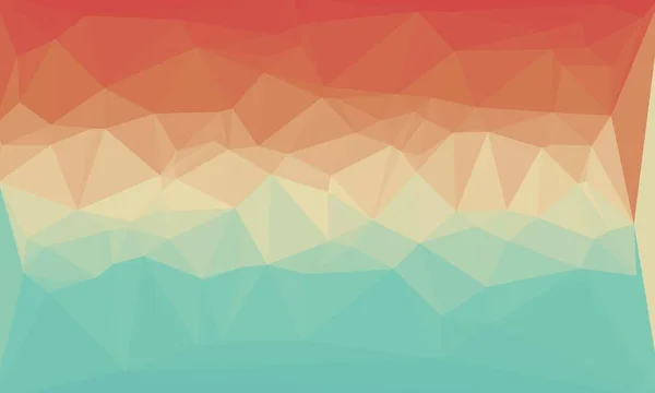 Kreativer prismatischer Hintergrund mit polygonalem Muster — Stockfoto