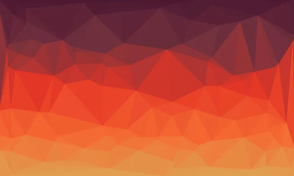 Colorato sfondo geometrico con disegno arancio mosaico — Foto stock