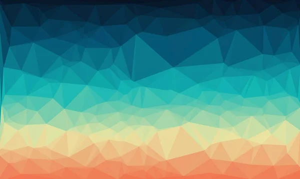 Creative prismatic background with polygonal pattern — Stock Photo