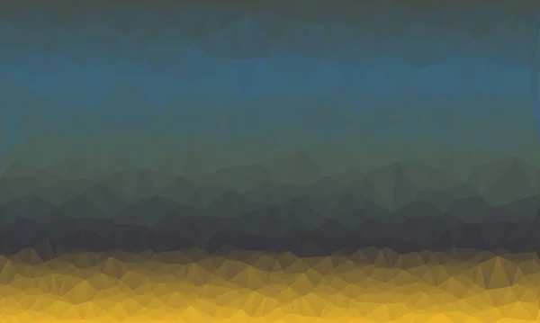 Creative prismatic background with polygonal pattern — Stock Photo