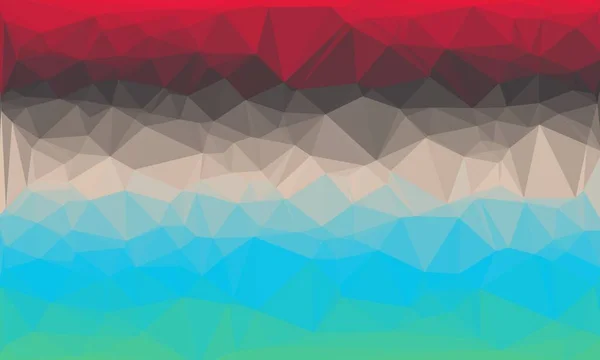 Abstrakte bunte polygonale Hintergrund — Stockfoto