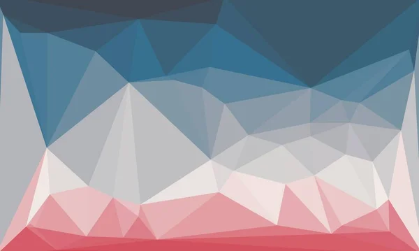 Creative prismatic background with polygonal pattern — Stock Photo