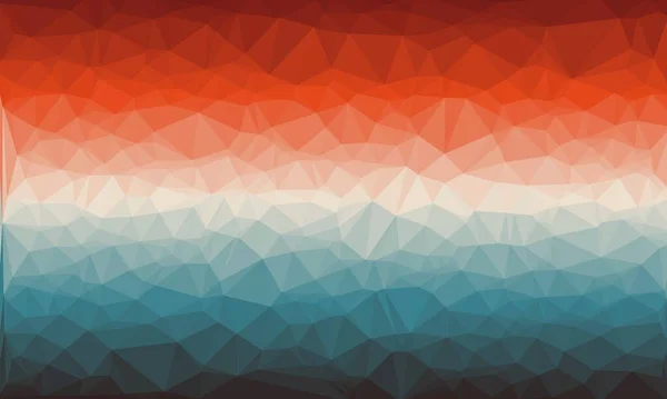 Creative prismatic background with polygonal pattern — Stock Photo