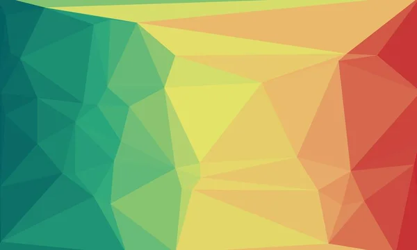 Abstrait fond polygonal coloré — Photo de stock