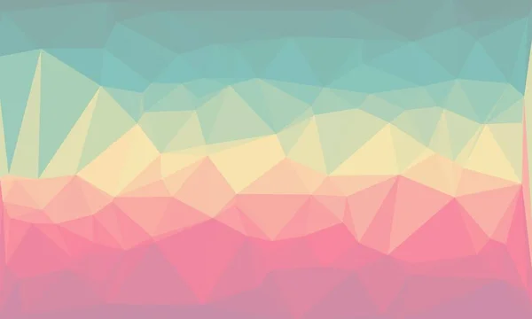 Sfondo poligonale multicolore minimo — Foto stock