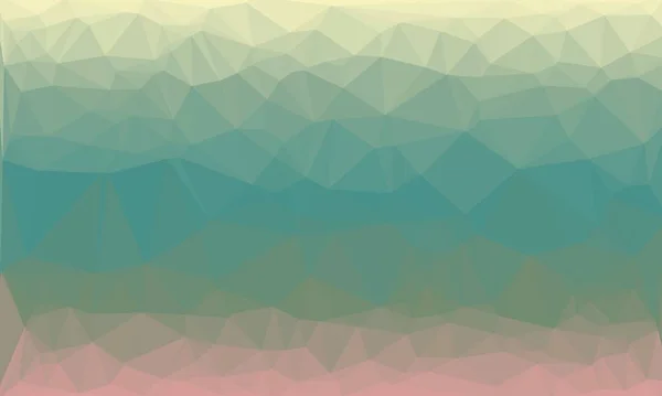 Creative prismatic background with polygonal pattern — Stock Photo
