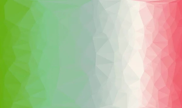 Sfondo prismatico creativo con motivo poligonale — Foto stock