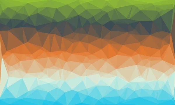 Minimal multicolored polygonal background — Stock Photo