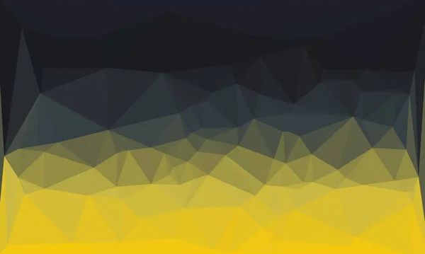 Kreativer prismatischer Hintergrund mit polygonalem Muster — Stockfoto
