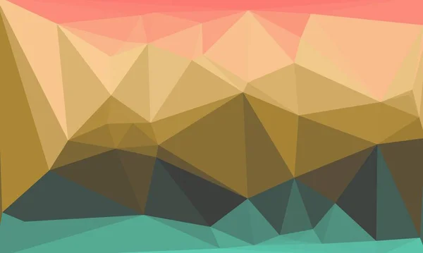 Sfondo geometrico colorato con disegno a mosaico — Foto stock
