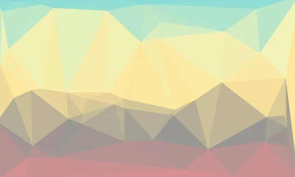 Minimal multicolored polygonal background — Stock Photo