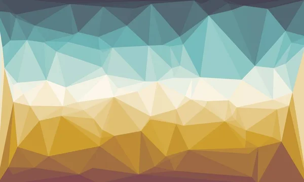Kreativer prismatischer Hintergrund mit polygonalem Muster — Stockfoto