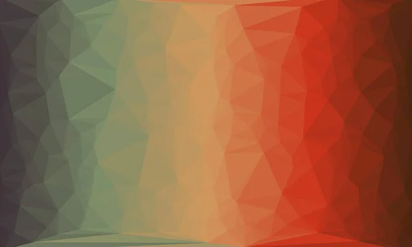 Creative prismatic background with polygonal pattern — Stock Photo
