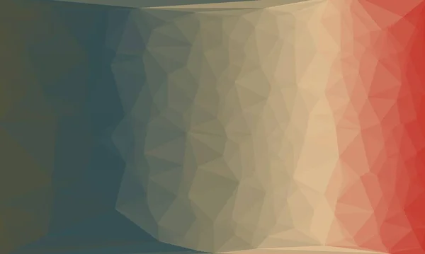 Fond prismatique créatif avec motif polygonal — Photo de stock