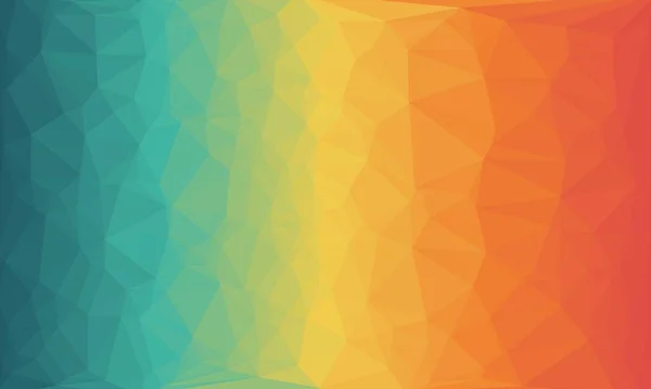 Creative prismatic background with polygonal pattern — Stock Photo