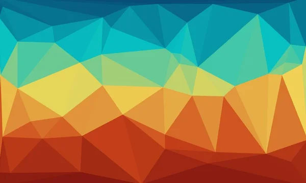 Creative prismatic background with polygonal pattern — Stock Photo