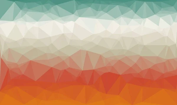 Kreativer prismatischer Hintergrund mit polygonalem Muster — Stockfoto