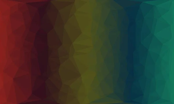 Fondo prismático creativo con patrón poligonal - foto de stock