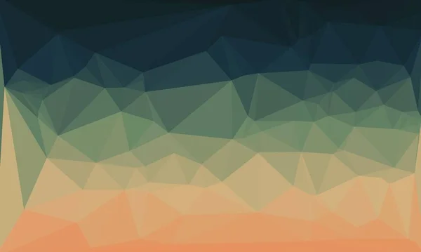 Kreativer prismatischer Hintergrund mit polygonalem Muster — Stockfoto
