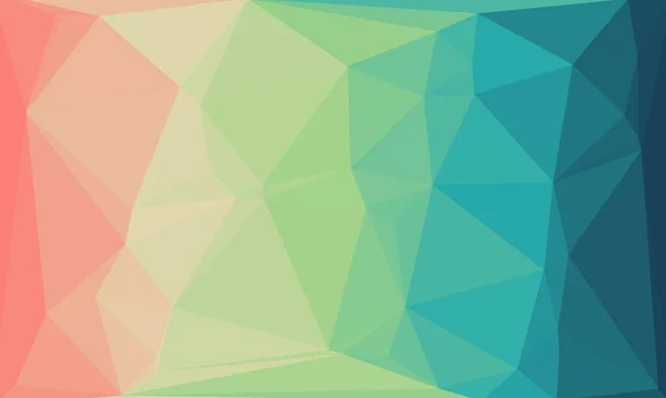 Creative prismatic background with polygonal pattern — Stock Photo