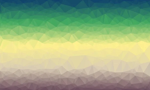 Creative prismatic background with polygonal pattern — Stock Photo