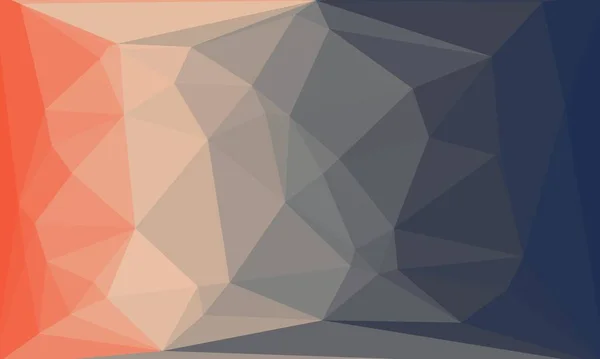 Kreativer prismatischer Hintergrund mit polygonalem Muster — Stockfoto