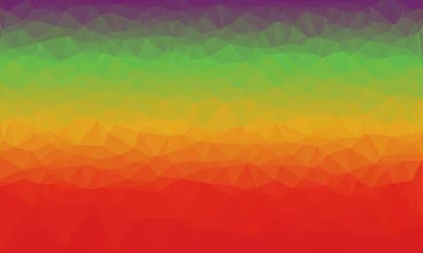 Fond prismatique créatif avec motif polygonal — Photo de stock