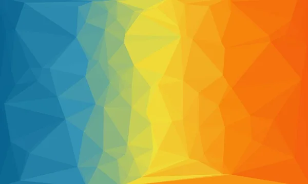 Fondo multicolor abstracto con patrón de poli - foto de stock