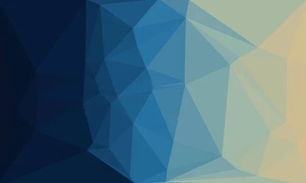 Fond prismatique créatif avec motif bleu — Photo de stock