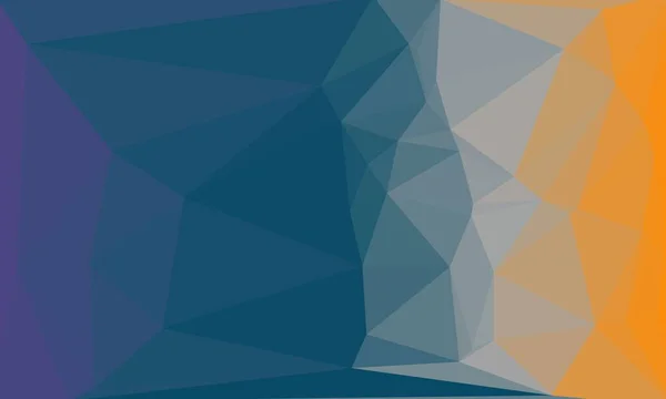 Creative prismatic background with polygonal pattern — Stock Photo