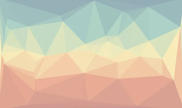 Creative prismatic background with polygonal pattern — Stock Photo