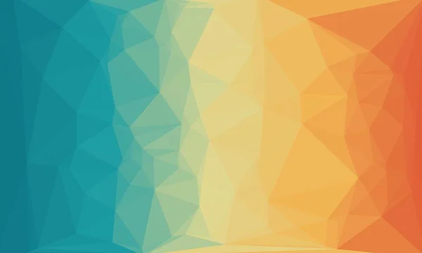Creative prismatic background with polygonal pattern — Stock Photo
