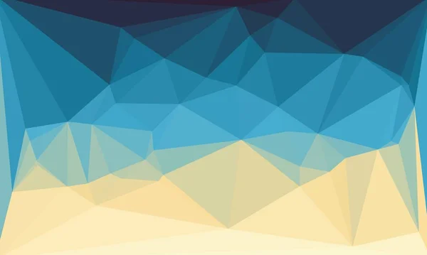 Creative prismatic background with polygonal pattern — Stock Photo