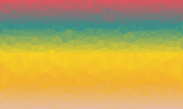 Creative prismatic background with polygonal pattern — Stock Photo