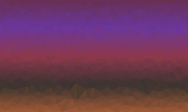 Kreativer prismatischer Hintergrund mit polygonalem Muster — Stockfoto