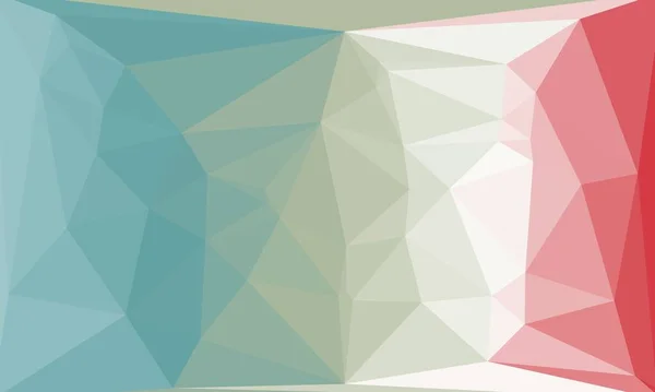 Creative prismatic background with polygonal pattern — Stock Photo