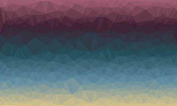 Minimal multicolored polygonal background — Stock Photo