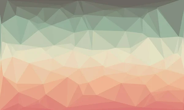Kreativer prismatischer Hintergrund mit polygonalem Muster — Stockfoto