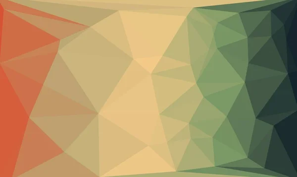 Fond prismatique créatif avec motif polygonal — Photo de stock