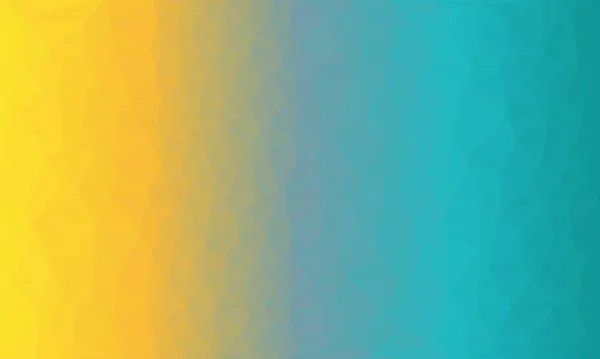 Fondo geométrico abstracto con patrón de poli azul y amarillo - foto de stock