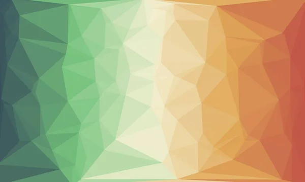 Creative prismatic background with polygonal pattern — Stock Photo