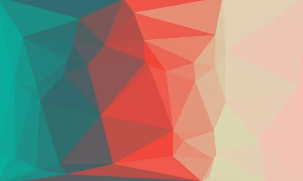 Fond prismatique créatif avec motif polygonal — Photo de stock