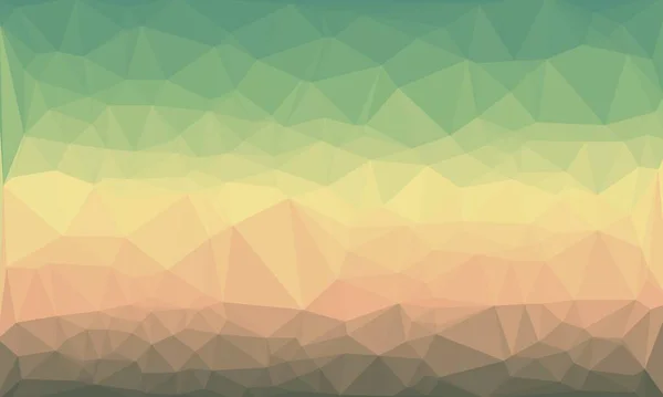 Creative prismatic background with polygonal pattern — Stock Photo