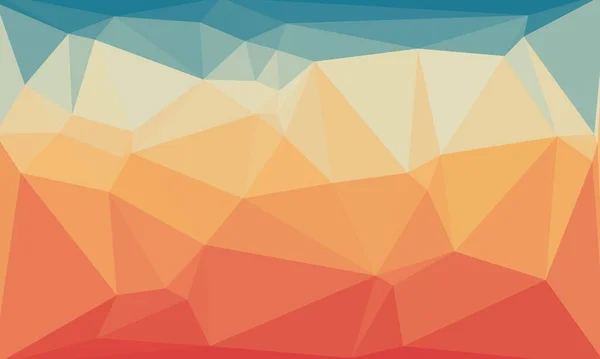 Minimal multicolored polygonal background — Stock Photo