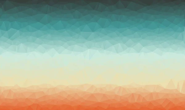 Kreativer prismatischer Hintergrund mit polygonalem Muster — Stockfoto