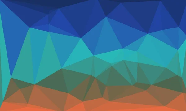 Minimal multicolored polygonal background — Stock Photo